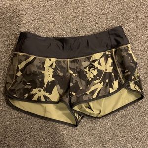 Lulu Lemon camo shorts